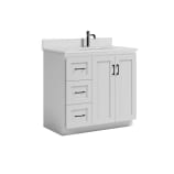 36" Drawers Left