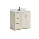 36" Drawers Left