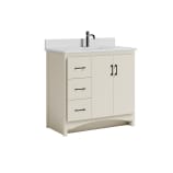 36" Drawers Left