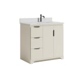 36" Drawers Left