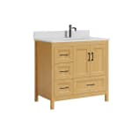 36" Drawers Left
