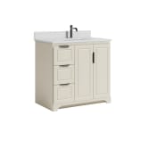 36" Drawers Left