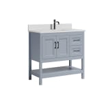 36" Drawers Right