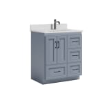 30"  Drawers Right