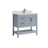36" Drawers Left