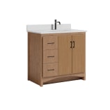 36" Drawers Left