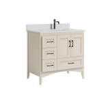 36" Drawers Left