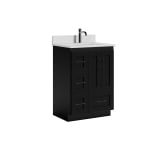 24" Drawers Left