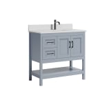 36" Drawers Left