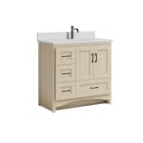 36" Drawers Left