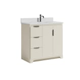 36" Drawers Left