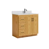 36" Drawers Left