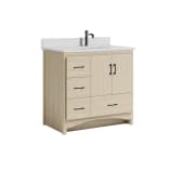36" Drawers Left