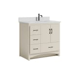 36" Drawers Left