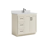 36" Drawers Left