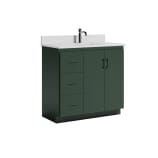 36" Drawers Left