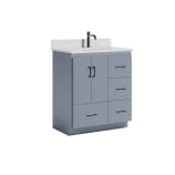 30"  Drawers Right