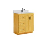 30" Drawers Left