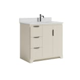 36" Drawers Left