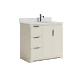 36" Drawers Left
