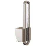 Stainless Steel with Clear Inlay