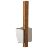 Stainless Steel with Wood Inlay