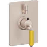 Yellow Porcelain Handle